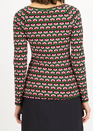 Longsleeve Savoir Vivre, be your own flower, Shirts, Schwarz