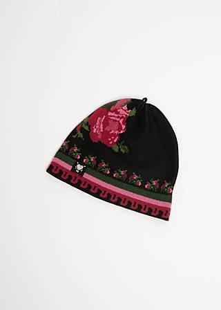 Knitted Hat Sweet Cheat, rose fancier, Accessoires, Black