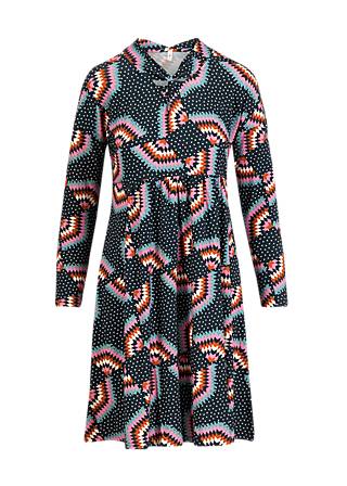 Mini Dress The Peace of Ease , rainbow ikat, Dresses, Blue