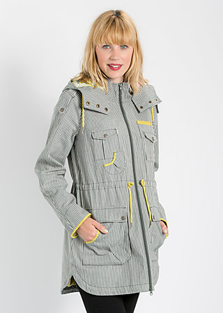 liberty lane field jacket, canal street stripes, Jackets & Coats, Blue