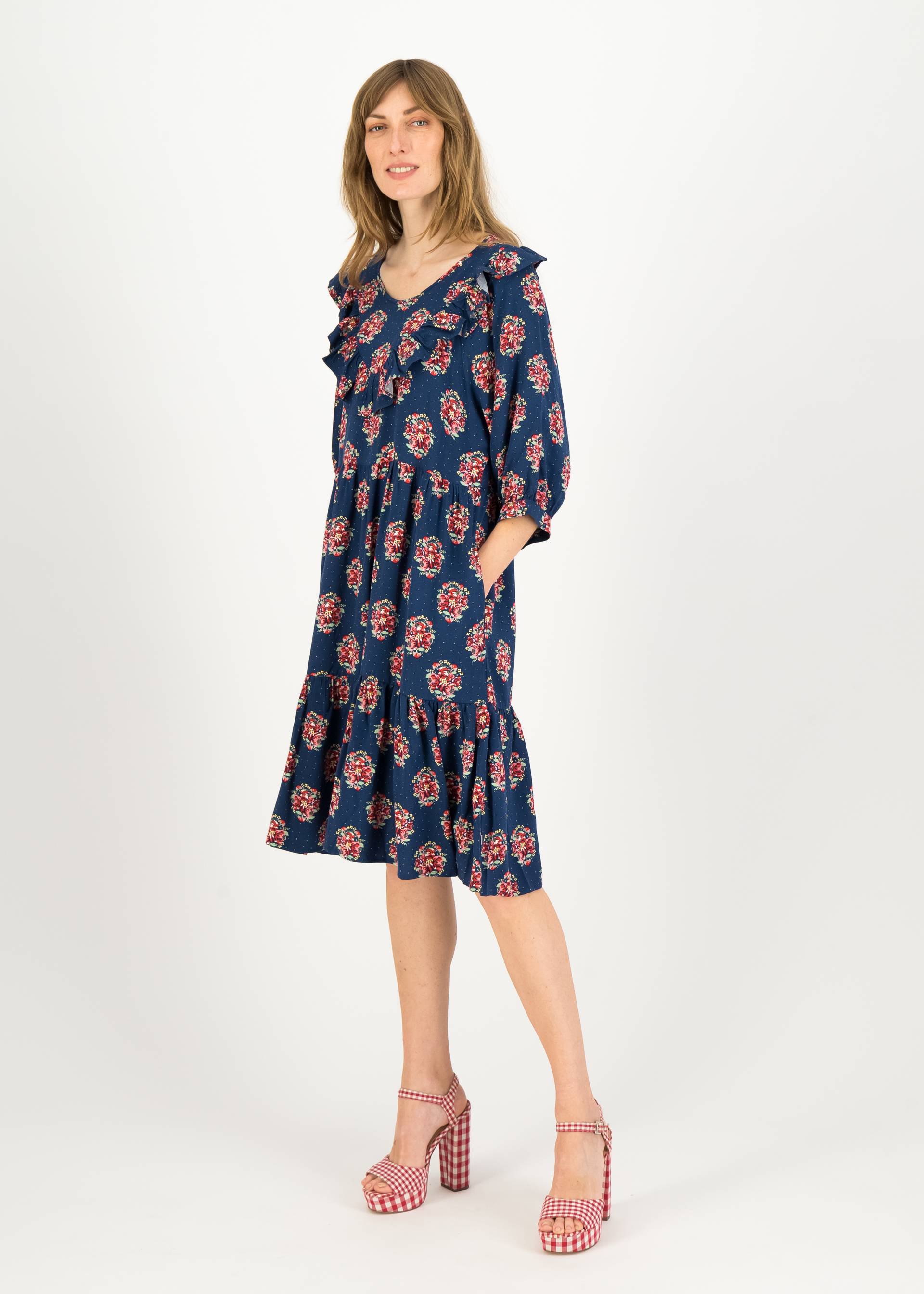 Boho Kleid Fabala di Farfalla, spring evening, Kleider, Blau