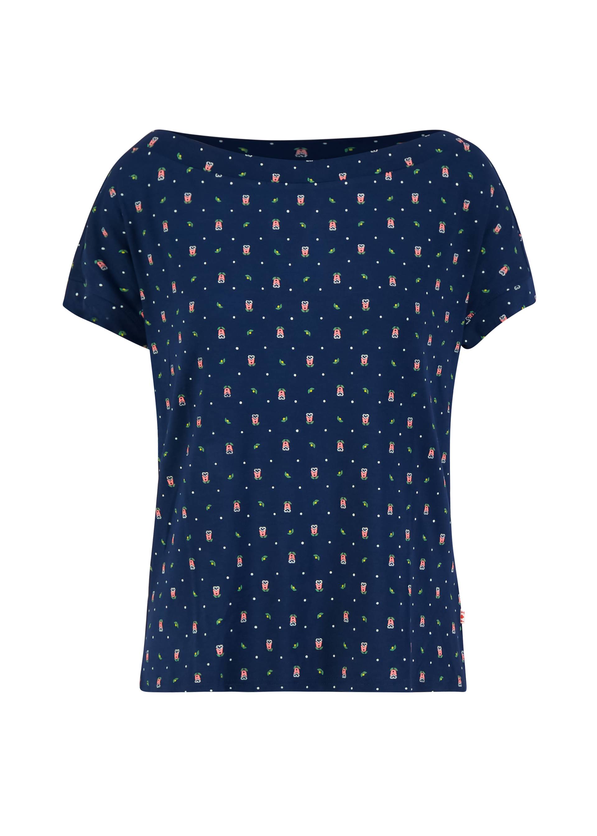 T-Shirt Flowgirl, night meadow, Tops, Blue
