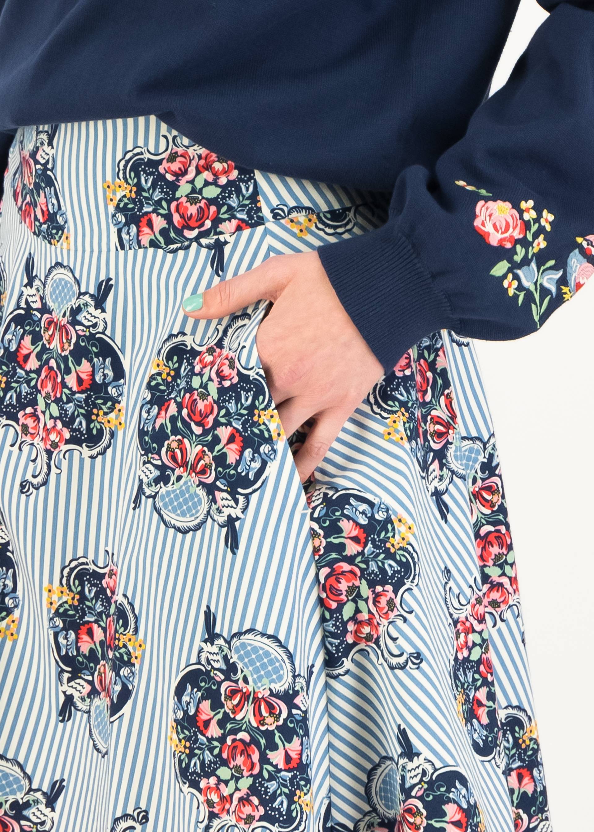 Summer Skirt Romance Rules the World, old farmer´s closet, Skirts, Blue