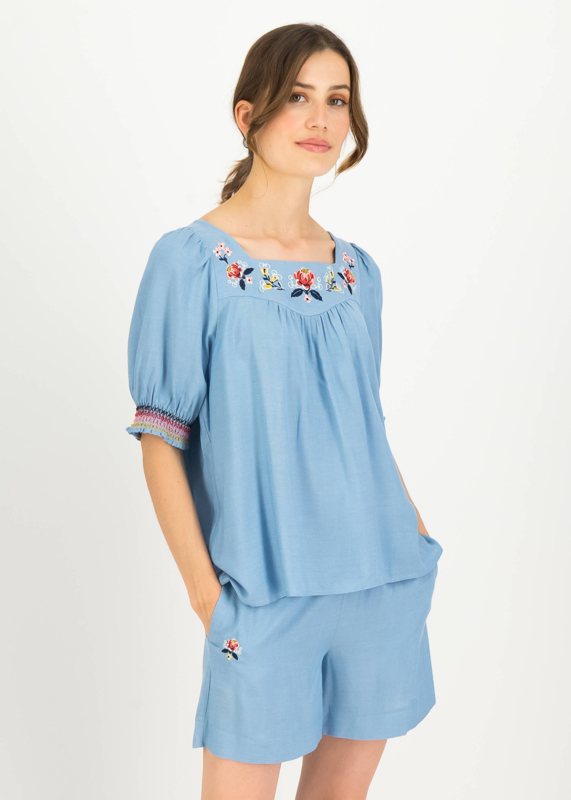 Bluse Sister Scout, clear and pure like water, Blusen & Tuniken, Blau
