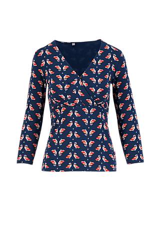 Jerseyshirt Spirit of Shalala, chirping bird, Shirts, Blau