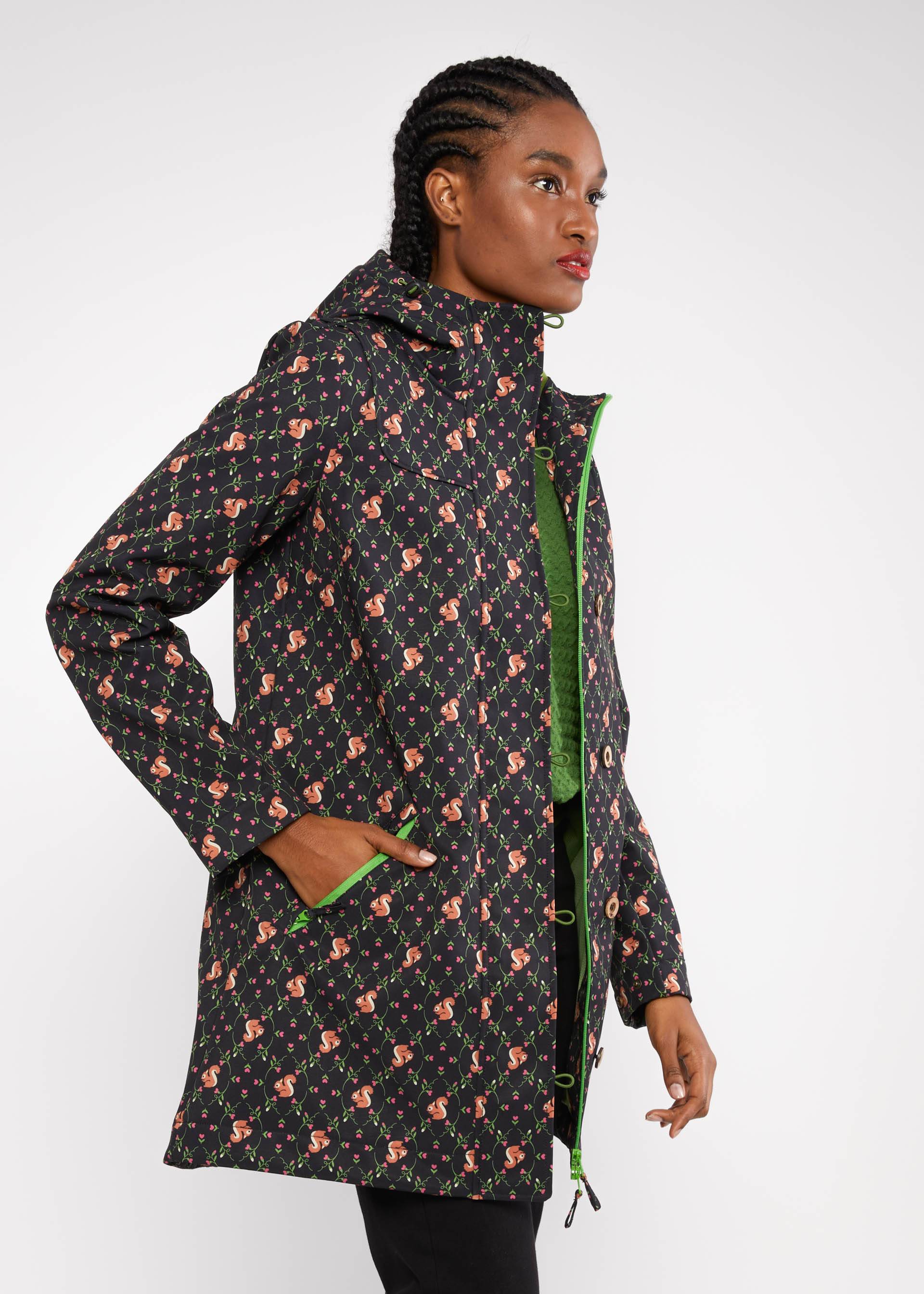 Softshelljacke Wild Weather, mr and mrs squirrel, Jacken & Mäntel, Schwarz