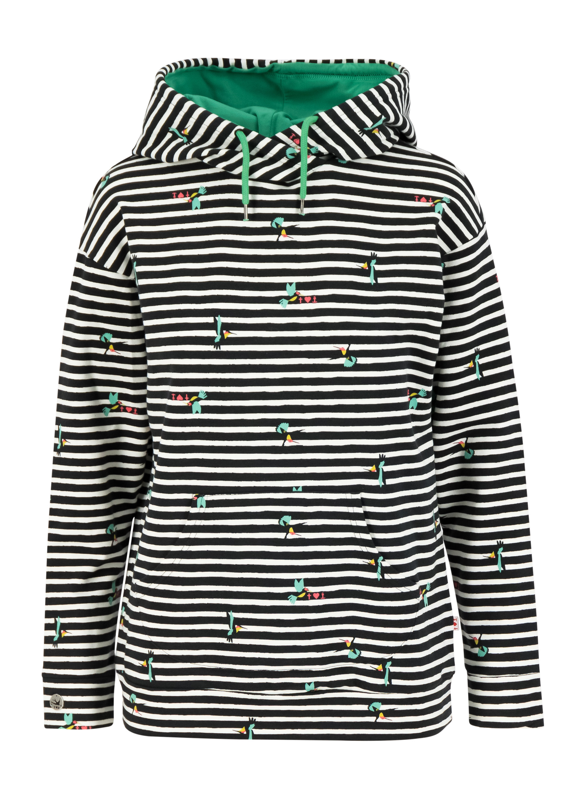 Hoodie la big boum, chu chu colibri, Sweatshirts & Hoodies, Black