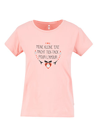T-Shirt tic tac, simply peach, Tops, Pink