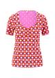 T-Shirt Balconnet Féminin, tiny ladybug Marlis, Shirts, Rosa