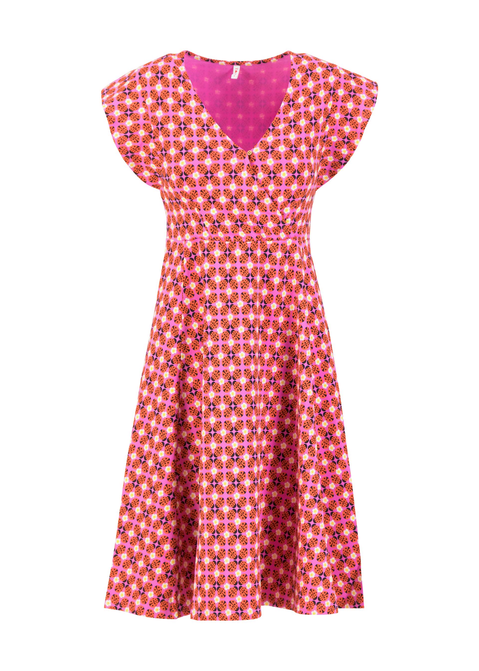 Jerseykleid Daydreaming Cache, tiny ladybug Marlis, Kleider, Rosa