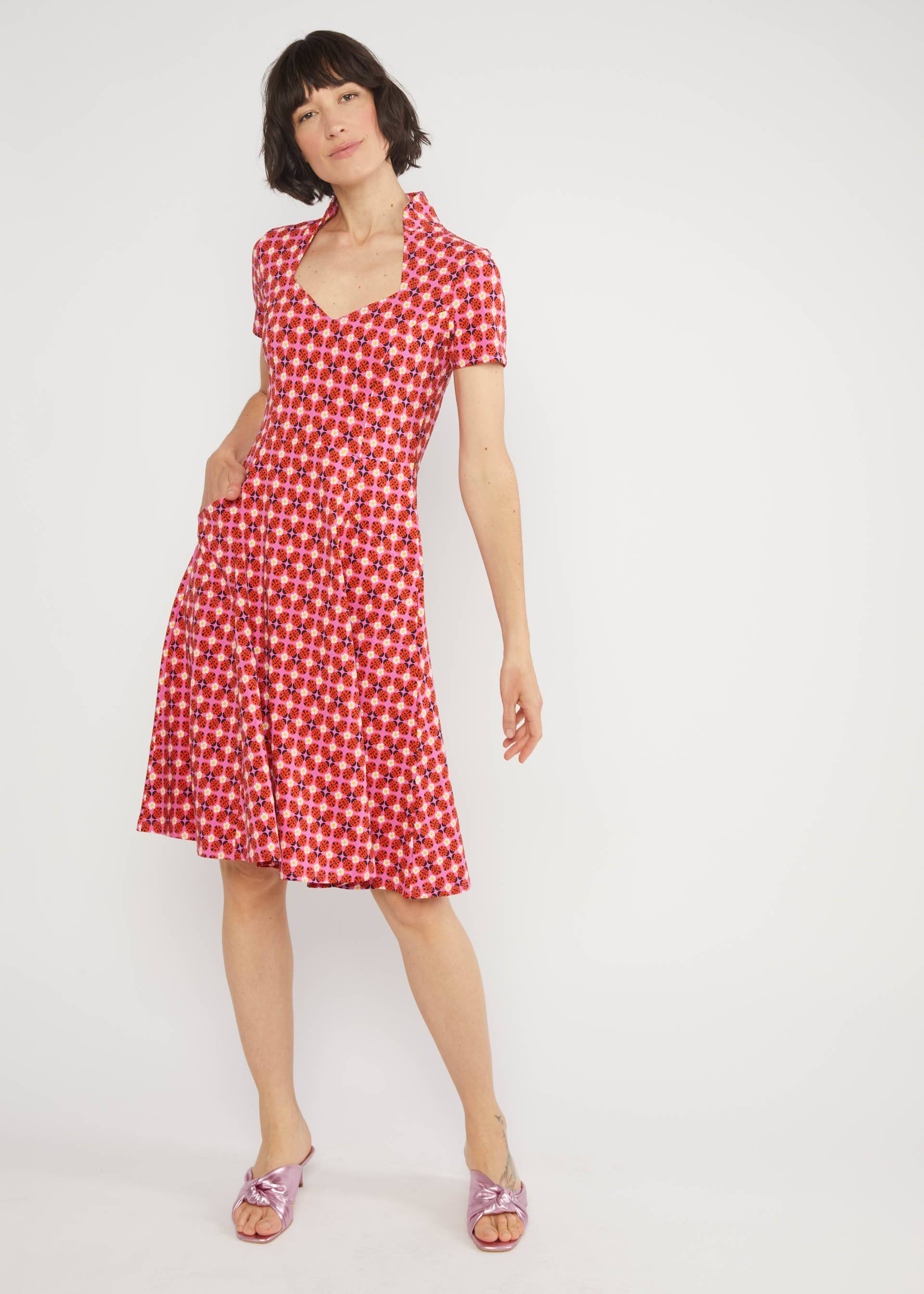 Sommerkleid Gracious Allure, tiny ladybug Marlis, Kleider, Rosa