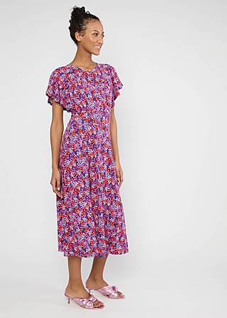 Midikleid Lightest Wings, reef meadow, Kleider, Lila