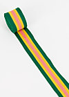 DIY ribbon stripe, royal stripe, Accessoires, Green