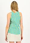 Sleeveless Top American Neck, surf spot, Shirts, Turquoise