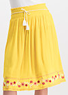 lady doll, sunflower crepe, Skirts, Yellow