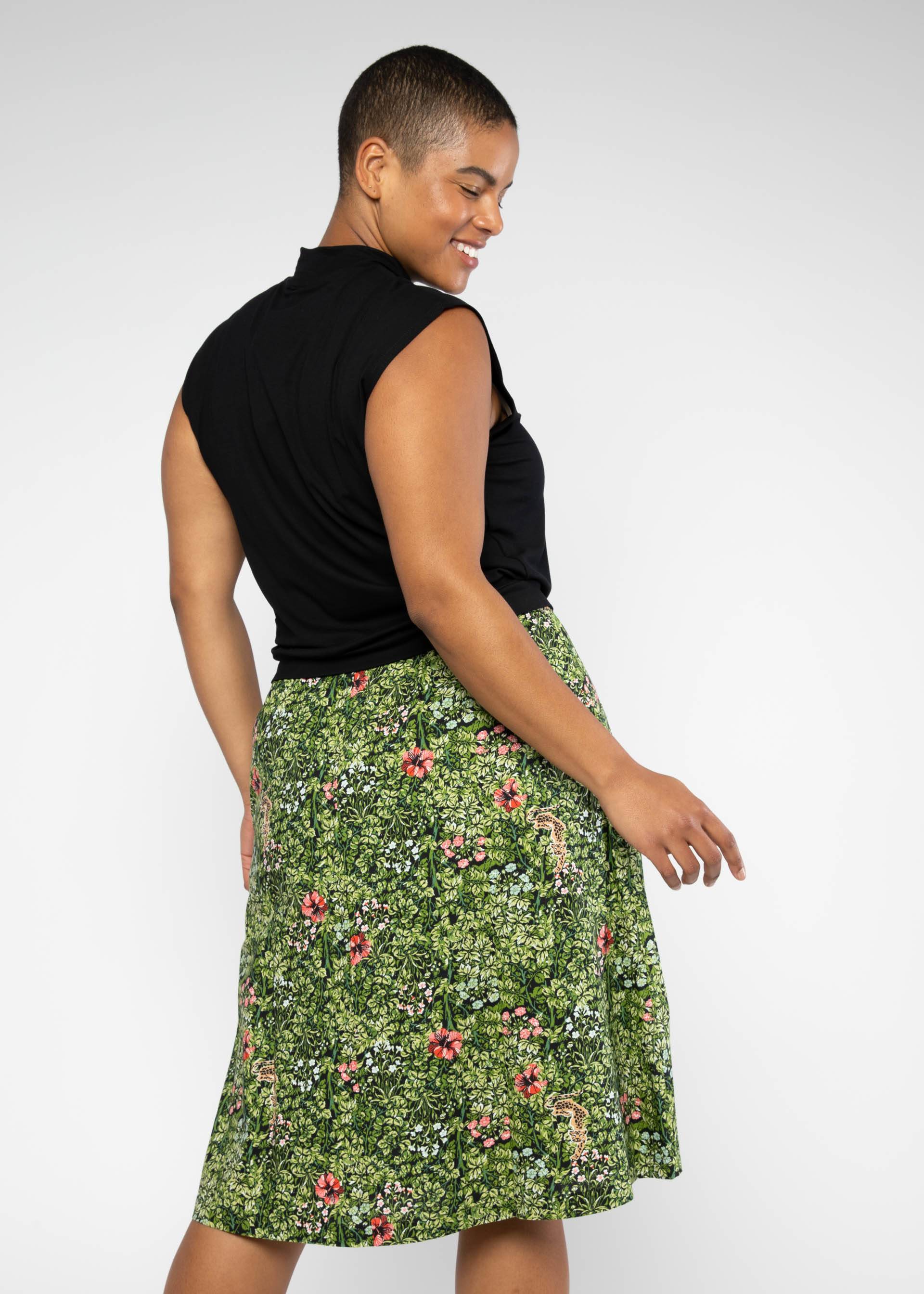 Sommerrock Clockwork Vintage, wild and shy, Röcke, Grün