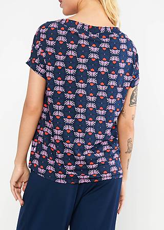 T-Shirt Flowgirl, romantic equinox flower, Tops, Blue