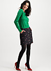dream a little skirt with me, super pixel cherry, Skirts, Black