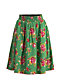 Knee-length Skirt fantastic mrs universe, super bouquet, Skirts, Green