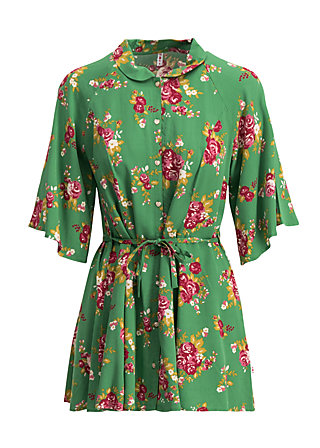 Tunika heart full of joy, super bouquet, Blusen & Tuniken, Gr&uuml;n