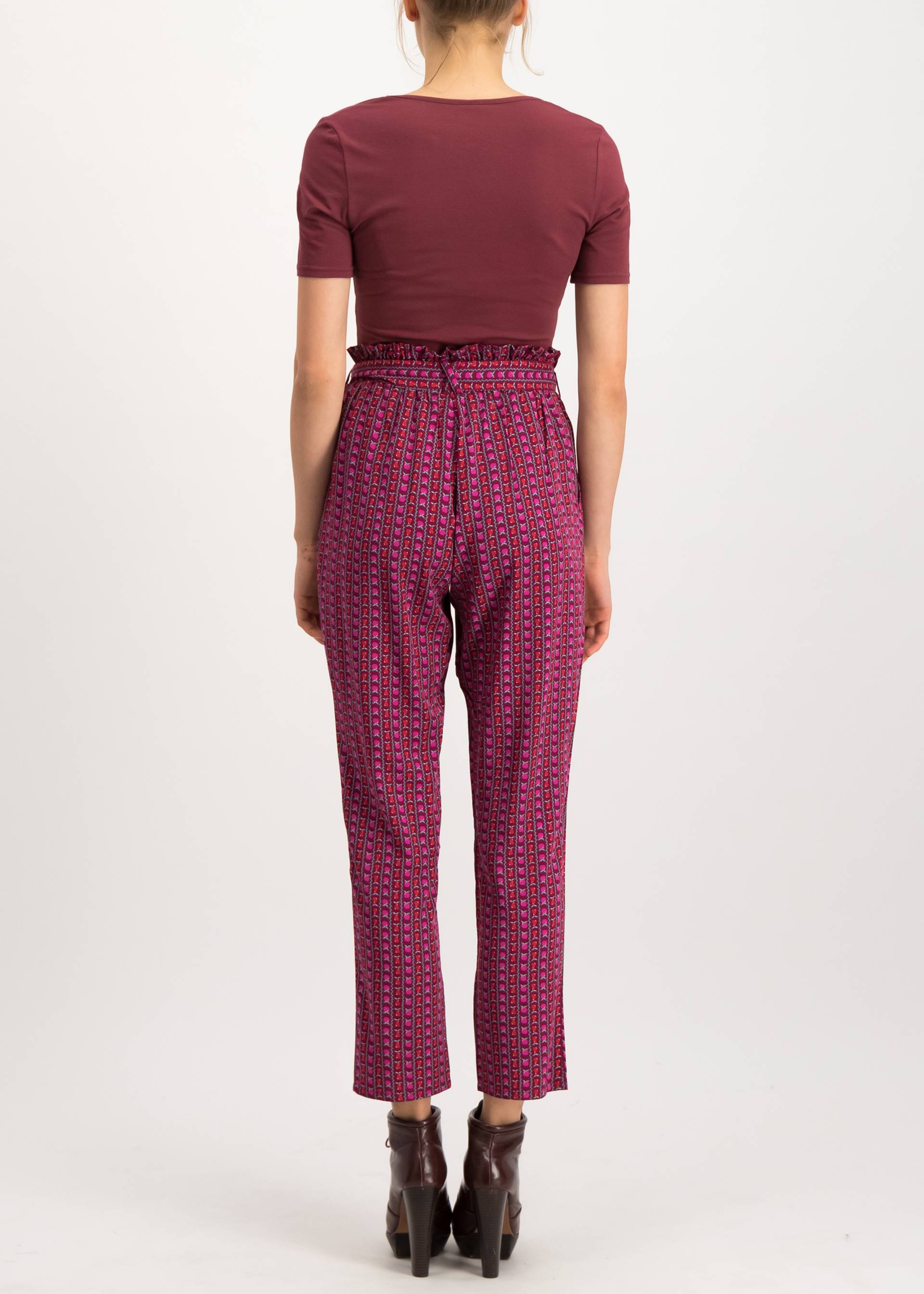 Bundfaltenhose high flying beauty, super fruits, Hosen, Rot