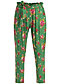 Pleat-Front Trousers high flying beauty, super bouquet, Trousers, Green