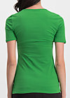 logo balconette tee, back to green, Shirts, Green