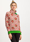 oh so nice, super bouquet stripes, Sweatshirts & Hoodies, Red
