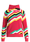 oh so nice, super rainbow stripes, Sweatshirts & Hoodys, Red