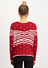 space safari, super red dot, Knitted Jumpers & Cardigans, Red