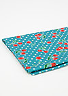 woven fabric, cherrie dots, Accessoires, Turquoise