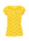 T-Shirt Hot Knot Open Hearted, happy sunday, Tops, Yellow