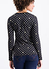 mary lous lovely  longsie , dots of country, Shirts, Black