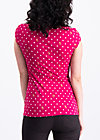 prairie belle, dots of roses, Shirts, Red