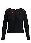 erntefreundin, bubbles of night, Knitted Jumpers & Cardigans, Black