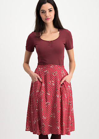 glamourous grace, hillbilly friendship, Skirts, Red