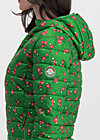 Quilted Jacket luft und liebe, green roses, Jackets & Coats, Green