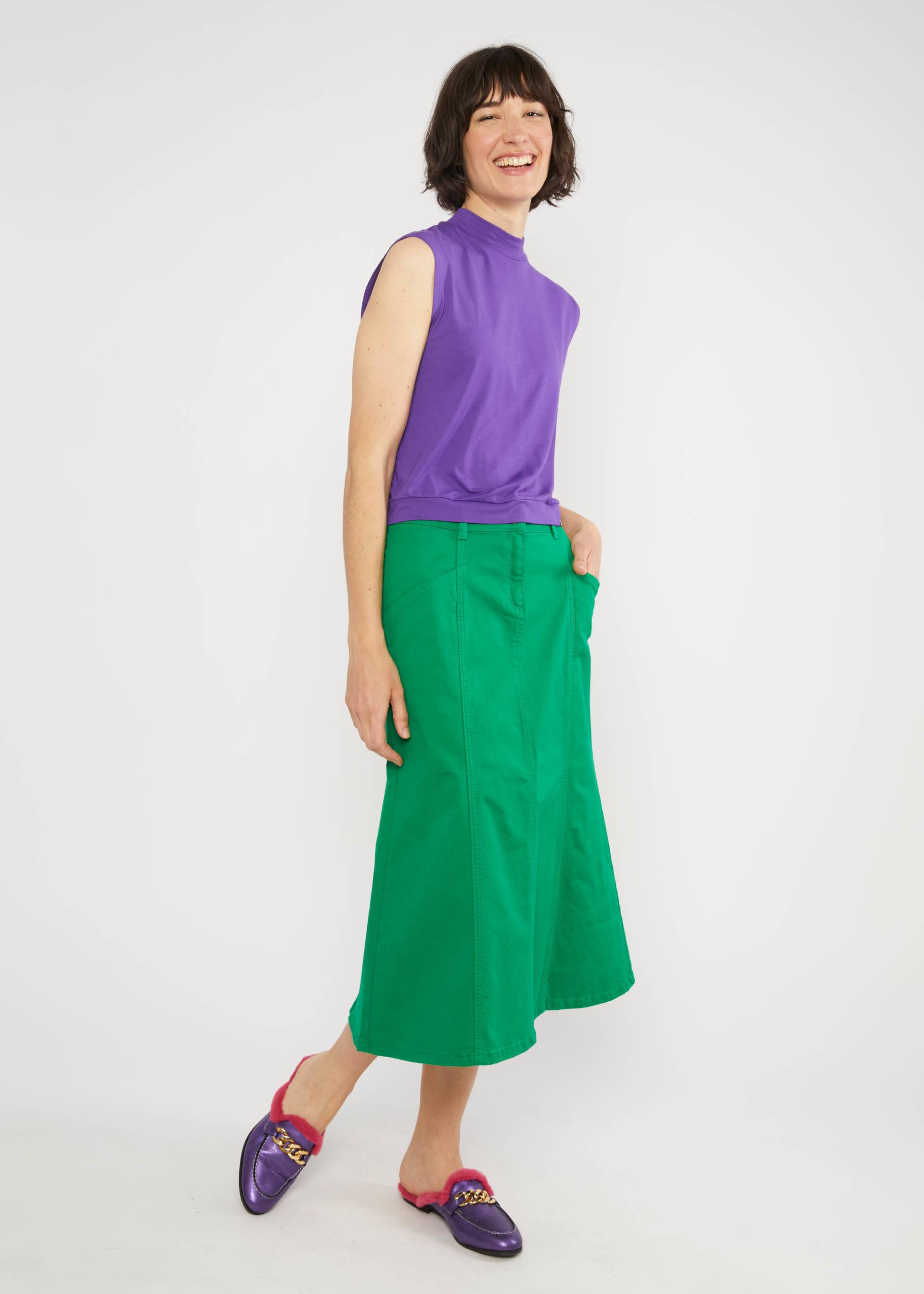 Midirock Power Panel, my green serenade, Röcke, Grün