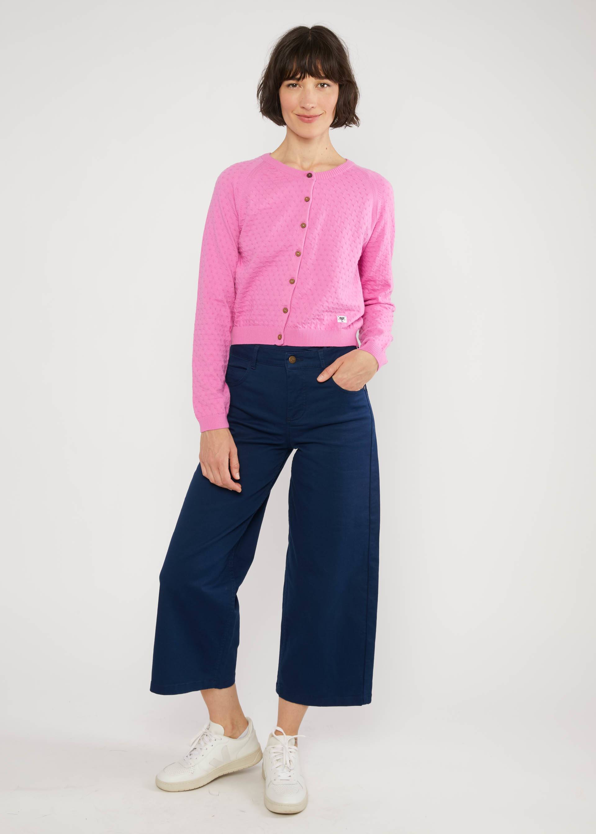 Cardigan Sweet Knit, mega magenta, Cardigans, Rosa