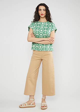 T-Shirt Teesily, loving kiss green, Shirts, Blau