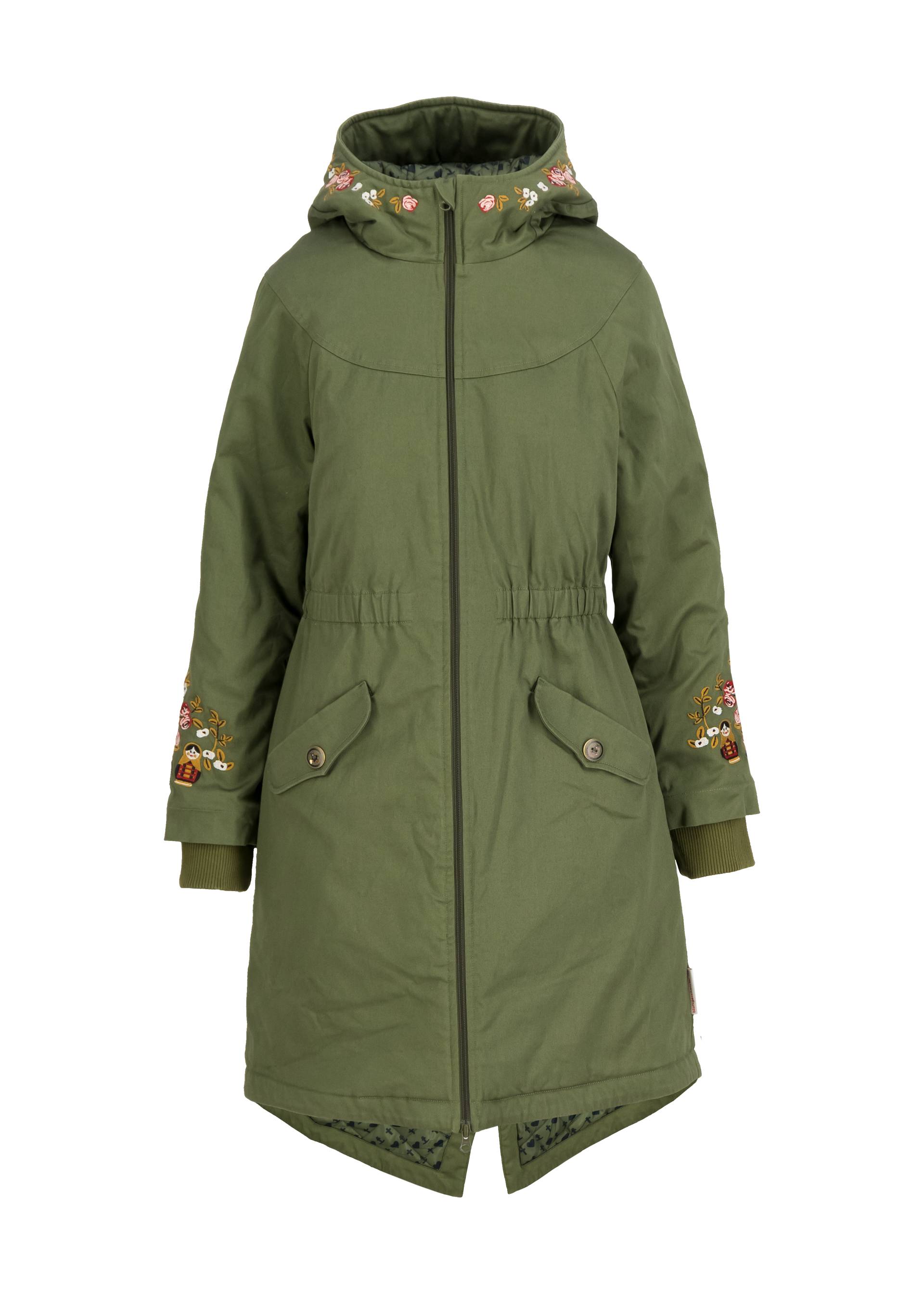 Wintermantel fairytale woods, olive oil, Jacken & M&auml;ntel, Gr&uuml;n