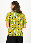 Shirt Blouse tropical sunset, mama jane, Blouses & Tunics, Yellow