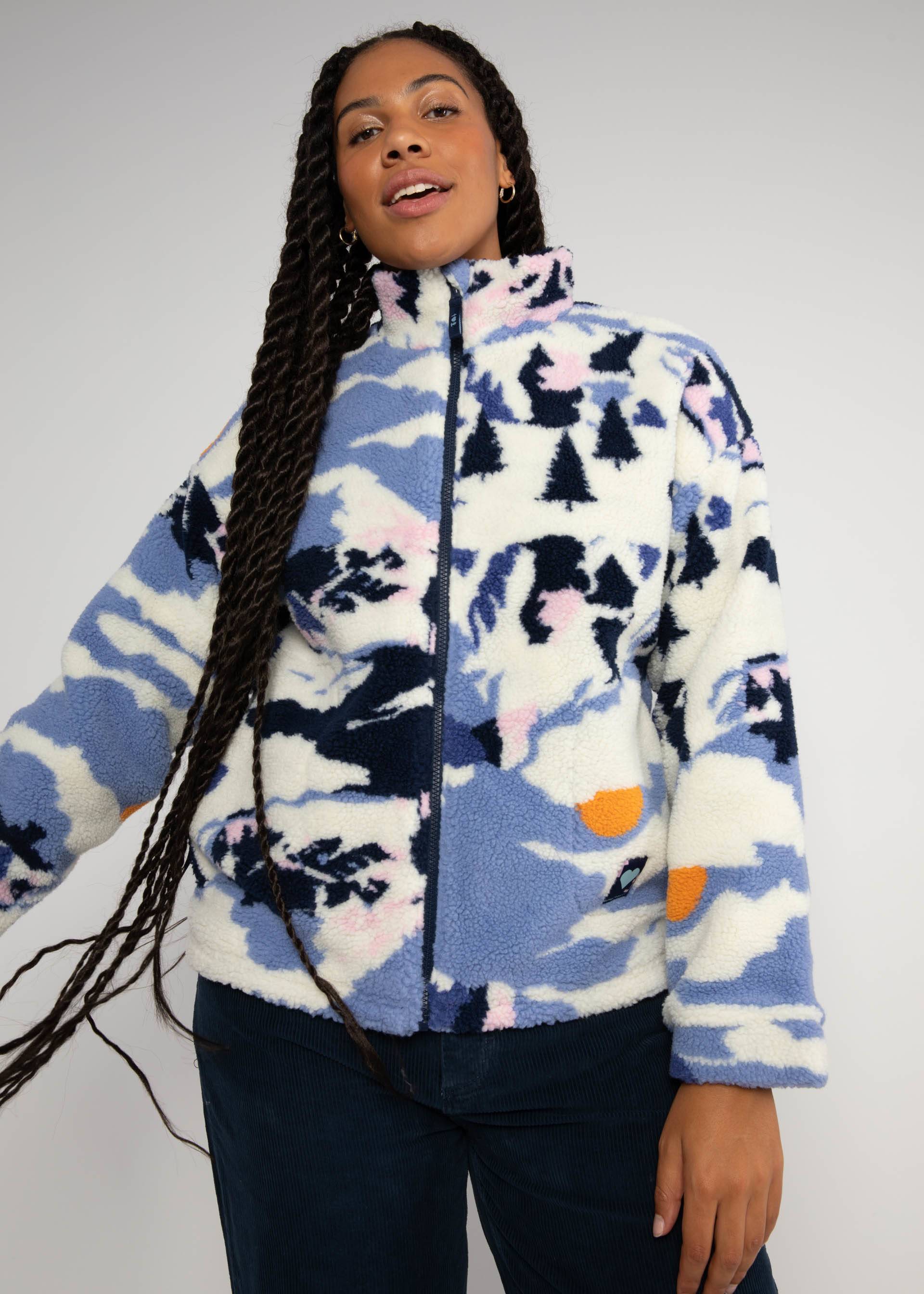 Fleecejacke Arctic Leisure, ain't no mountain, Jacken & Mäntel, Blau