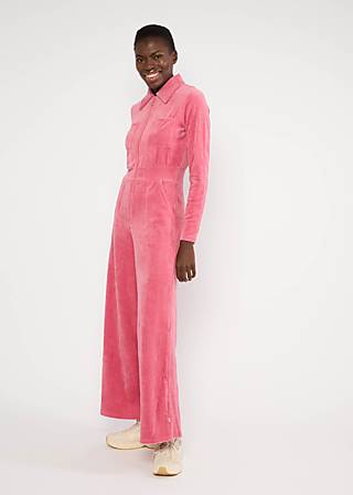 Jumpsuit Jolly Molly, fine needle pink, Jumpsuits, Rosa