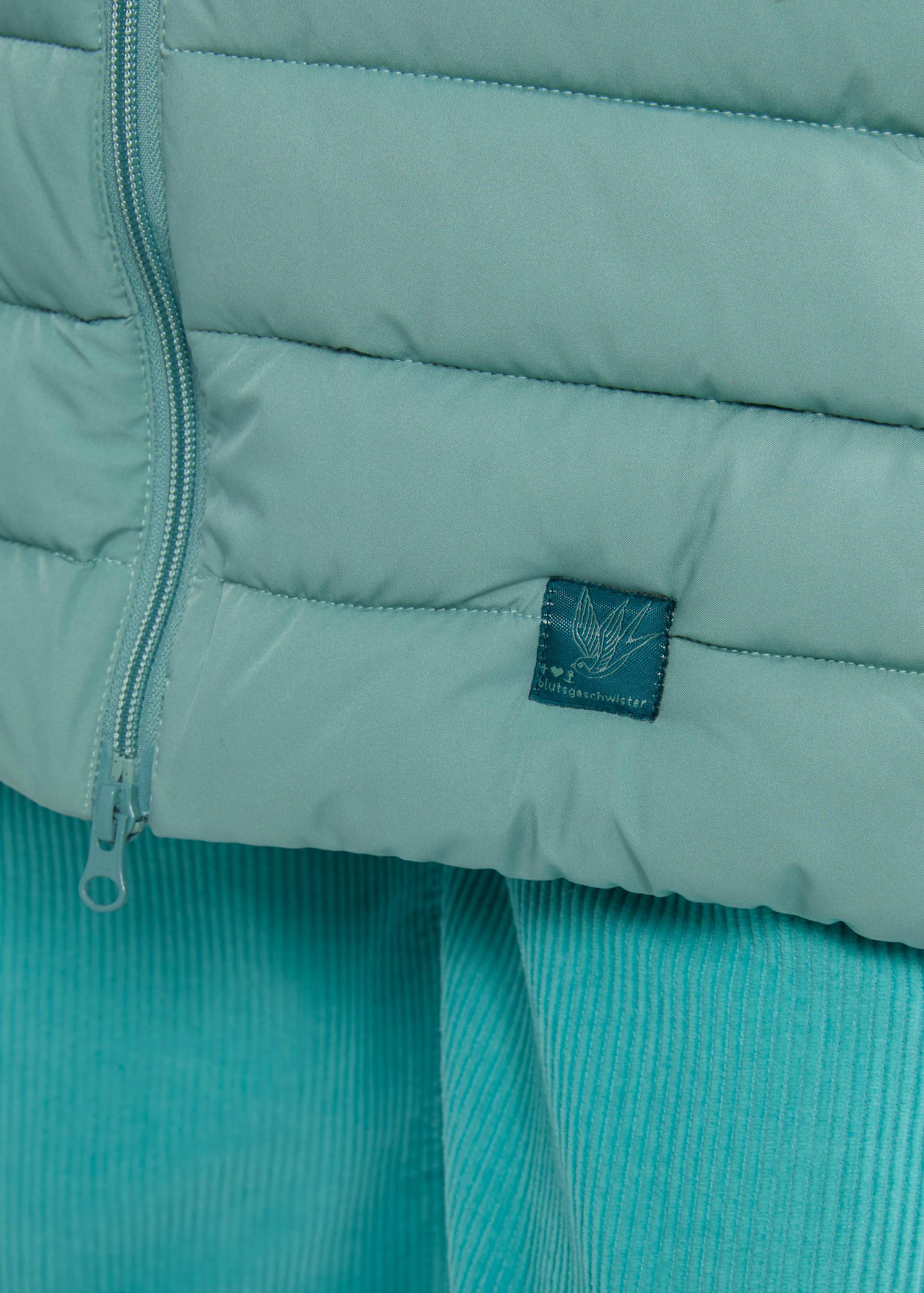 Steppjacke No Down Queen, cold retro blue , Jacken & Mäntel, Blau