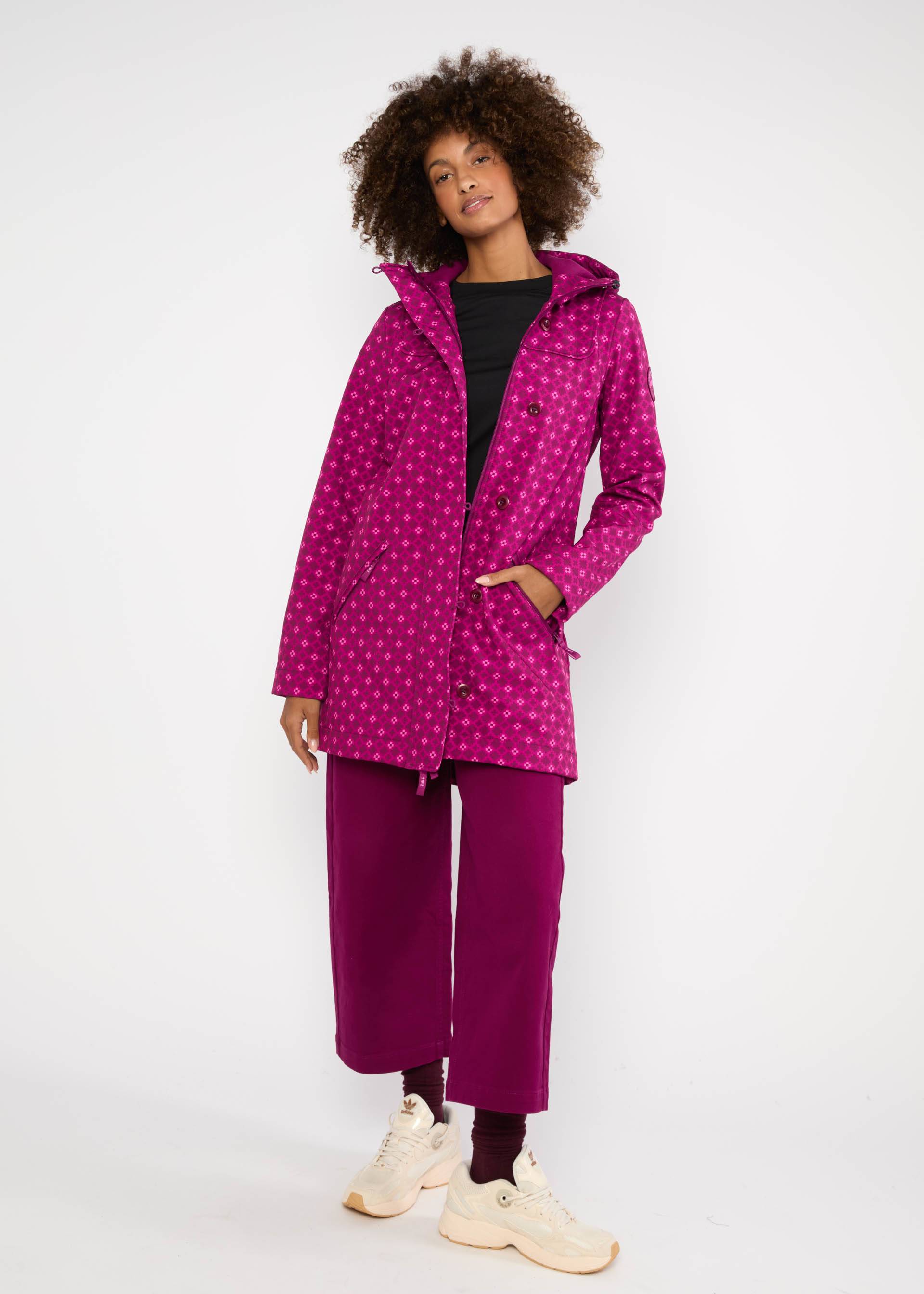 Soft Shell Jacket Wild Weather, moonchild mosaic, Jackets & Coats, Pink