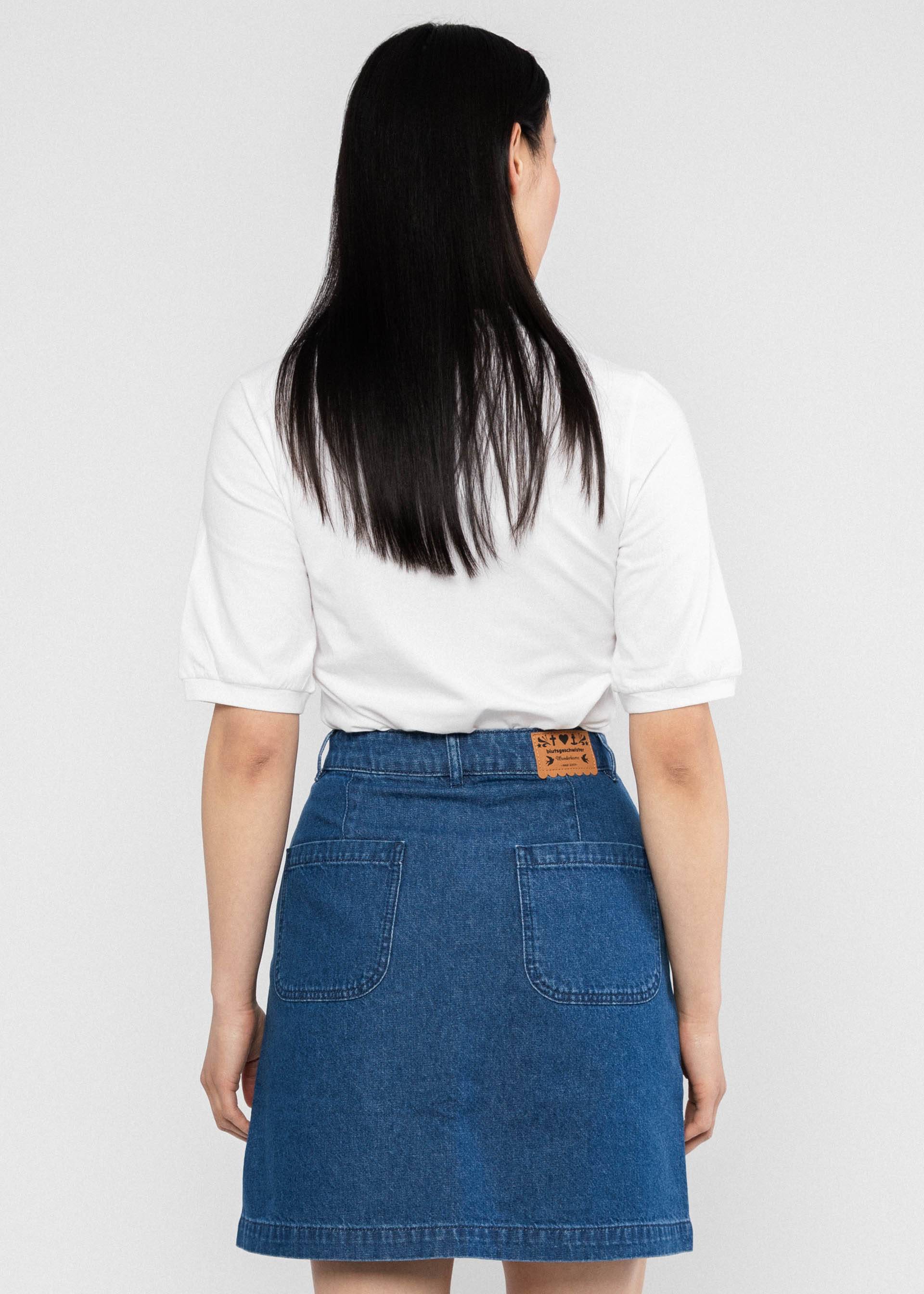 Jeansrock Coquetry Charm, ocean indigo denim, R&ouml;cke, Blau