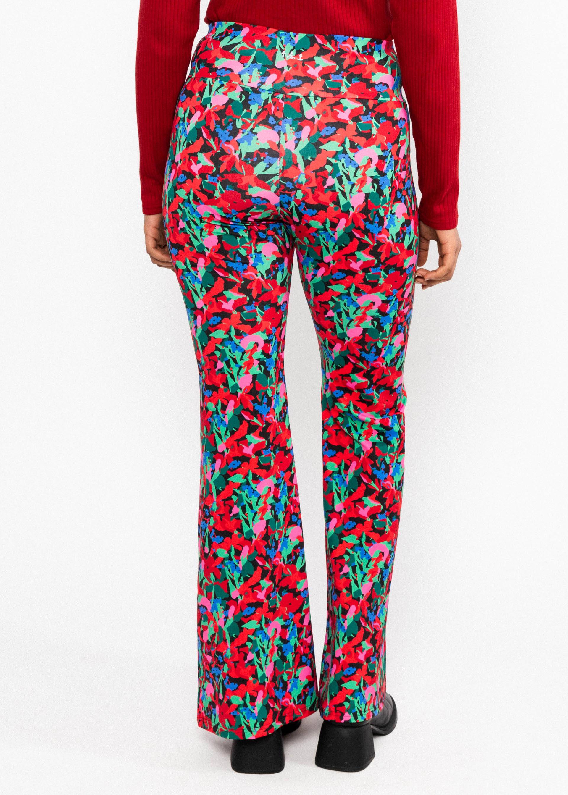 Schlaghose Dancing Jazz, cavewoman painting, Hosen, Schwarz