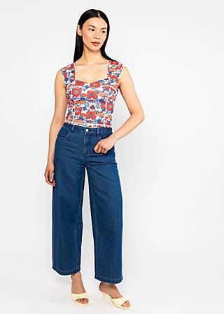 Sleeveless Top Lovely Booster, go to sport my dear, Tops, White