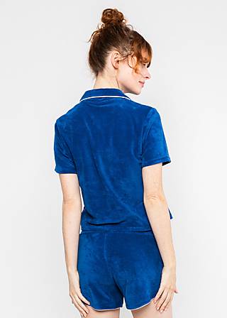 Top Off Shore Shimmy, summer 1970, Tops, Blue